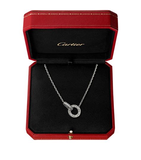 cartier amulette necklace|cartier interlocking necklace.